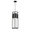 Z-Lite Luca Outdoor Chain Mount Ceiling Fixture, 1-Light, 9.25 In.W x 24 In.H, Black/Etched 517CHB-BK-LED - alternate 8